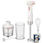 نمای کناری گوشت کوب برقی چندکاره 11.1 وات سنکور مدل SHB 9130WH پروفایل و ساختار