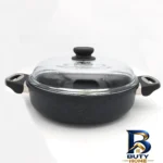 نمای کناری قابلمه اس کا با روکش تیتانیوم و طراحی ویژه پروفایل و ساختار