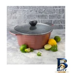 نمای کناری قابلمه تکنو ونوس با روکش گرانیت و در شیشه ای پروفایل و ساختار