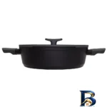 نمای کناری تابه گرانیت لیدوما مدل لئو با دستگیره باکالیت پروفایل و ساختار