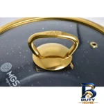 نمای کناری سرویس پخت و پز ام جی اس ۱۶ پارچه مدل فورج کد 800311 پروفایل و ساختار