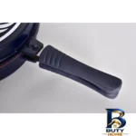 نمای کناری سرویس پخت و پز ۱۹ پارچه راکلند مدل آلمانی پروفایل جعبه و مهرکاری