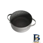 نمای کناری سرویس قابلمه و تابه گرانیت ۷ پارچه کرکماز مدل 3-2619 پروفایل و ساختار