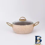 نمای بسته بندی سرویس پخت و پز ۱۰ پارچه اویز مدل سلین برچسب و بسته بندی