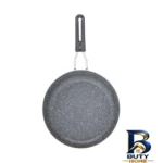 نمای جلو تابه گرانیتی عروس تکدسته با کیفیت عالی طراحی و جزئیات کلیدی