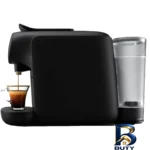 نمای جلو اسپرسو ساز خانگی ۰.۸ لیتری فیلیپس مدل Lor Barista Sublime LM۹۰۱۲، تمام اتوماتیک با مصرف کپسول قهوه، مناسب تهیه اسپرس