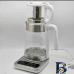 نمای جلو چای ساز روی هم مباشی مدل MT-۱۹۰ New اصل طراحی و جزئیات کلیدی
