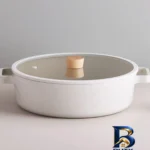 نمای جلو تابه نیوفلیم نچسب با طراحی مناسب و ظرفیت طراحی و جزئیات کلیدی