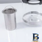 نمای جلو چای ساز نیکووا مدل NTK-۲۰۷ اصل طراحی و جزئیات کلیدی