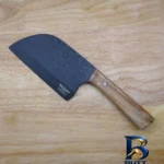 نمای جزئیات چاقو آشپزخانه حیدری مدل صربستانی کد STN۰۱۲۶ اصل پرداخت و جزئیات مواد