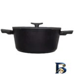 نمای جلو قابلمه گرانیت لیدوما با قابلیت استفاده در فر طراحی و جزئیات کلیدی
