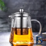 نمای جلو قوری شیک مدل Square کد 750 طراحی و جزئیات کلیدی