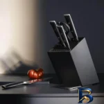 نمای جلو سرویس چاقو آشپزخانه ۶ پارچه دبلیو ام اف مدل GRAND CLASS طراحی و جزئیات کلیدی