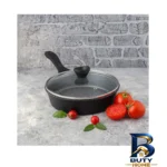 نمای جلو تابه تکنو مدل ونوس با روکش گرانیت و در شیشه ای طراحی و جزئیات کلیدی