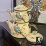 نمای جلو ست کتری و قوری شاهین مدل P - ۴۹۶۴۲۸۲ گنجایش ۲.۱ لیتر گنجایش ۱.۱ لیتر اصل طراحی و جزئیات کلیدی