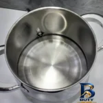 نمای جلو ست کتری و قوری تی جی اچ مدل کاوه با کف چدن طراحی و جزئیات کلیدی