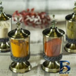 نمای جلو ست ادویه 4 پارچه تی وان سری توپال کد 001 طراحی و جزئیات کلیدی