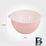 نمای کناری کاسه و آبکش آبگیر ۶ پارچه لیمون کد 206635 پروفایل و ساختار