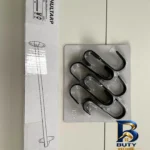 نمای کناری قلاب آویز آشپزخانه ایکیا مدل Hultarp با 5 عدد پروفایل و ساختار
