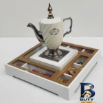 نمای جلو جعبه پذیرایی تی بگ مدل آراد طراحی و جزئیات کلیدی