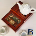 نمای کناری جعبه دمنوش و چای کیسه ای مدل وارمر پله کد 2001 پروفایل و ساختار