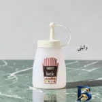 نمای جلو ظرف سس مبنا پلاستیک مدل ۱ کد A۱۰۰۱ اصل طراحی و جزئیات کلیدی