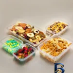 نمای جلو ظروف نگهدارنده مدل extra بسته ۲۵ عددی طراحی و جزئیات کلیدی