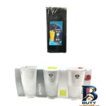 نمای جلو لیوان لیمون مدل شیاردار کد 350Ml بسته ۳ عددی طراحی و جزئیات کلیدی