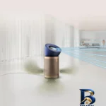نمای جلو دستگاه تصفیه کننده هوا مدل Dyson Purifier Big Quiet Formaldehyde BP۰۴ اصل طراحی و جزئیات کلیدی