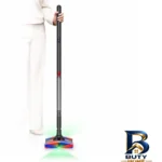 نمای جلو جارو شارژی هوشمند دایسون مدل Fluffycones Pencilvac درجه و بسته بندی زعفران