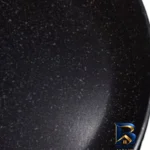 نمای جلو تابه گرانیتی MD با دسته مناسب برای یک نفر طراحی و جزئیات کلیدی