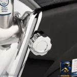 نمای جلو چرخ گوشت ۴۰۰ وات سوزوکی مدل PM-I۲۶۰۰A اصل طراحی و جزئیات کلیدی