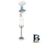 نمای جلو گوشت کوب برقی چندکاره 11.1 وات سنکور مدل SHB 9130WH طراحی و جزئیات کلیدی