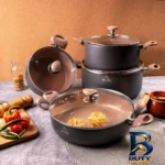 نمای جلو سرویس پخت و پز ۸ پارچه وون مدل بیسمارک طراحی و جزئیات کلیدی