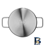 نمای جلو سرویس قابلمه و تابه ۷ پارچه سیلیت مدل Alicante طراحی و جزئیات کلیدی