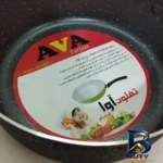 نمای جلو سرویس تابه ۳ پارچه آوا مدل فرجام کد TIK 3 طراحی و جزئیات کلیدی