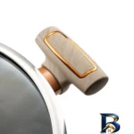 نمای جلو سرویس قابلمه و تابه گرانیت ۱۰ پارچه ام جی اس مدل ایتالیا B طراحی و جزئیات کلیدی