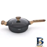 نمای جلو سرویس پخت و پز ۱۷ پارچه جی فی نی کد BB۰۱۸ اصل طراحی و جزئیات کلیدی