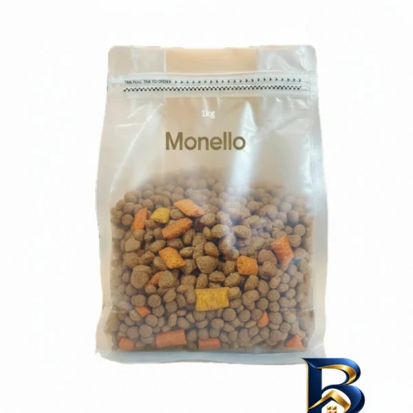 غذای خشک سگ نابالغ - نمای جلو - طراحی و جزئیات کلیدی