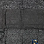 نمای جلو کاور صندلی خودرو سگ و گربه مدل Coverage طراحی و جزئیات کلیدی