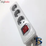 نمای جزئیات چند راهی برق پارت الکتریک مدل PE۷۳۰ اصل نمای نزدیک بافت پرز