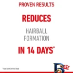 نمای بسته بندی غذا خشک گربه رویال کنین مدل Hairball Care با وزن 2 کیلوگرم برچسب و بسته بندی