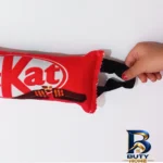 نمای بسته بندی اسباب بازی سگ و گربه مدل kt طرح شکلات برچسب و بسته بندی