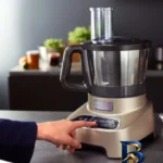 نمای کناری غذاساز مولینکس مدل FP_۸۲۸ اصل پروفایل و ساختار