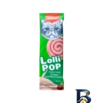 نمای جزئیات تشویقی گربه ونپی مدل Freeze Dried Lollipop طعم مرغ و شیر بز کرن بری وزن ۱۴ گرم بسته ۱۰ عددی پرداخت و جزئیات مواد