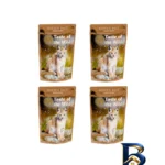 نمای جزئیات پوچ بچه گربه تیست آف د وایلد مدل Feline Recipe Kitten Pate طعم مرغ بسته ۴ عددی پرداخت و جزئیات مواد