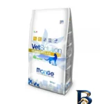 نمای جزئیات غذای خشک گربه مونژه مدل Urinary Oxalate مناسب سنگ کلیه وزن 1.5 کیلوگرم پرداخت و جزئیات مواد