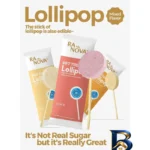 نمای جزئیات تشویقی گربه رانووا مدل Freeze Dried Lollipops با طعم میکس وزن 1.4 گرم بسته ۲۵ عددی پرداخت و جزئیات مواد