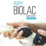 نمای جزئیات شیر خشک بایو پت مدل BioLac Puppy وزن 400 گرم پرداخت و جزئیات مواد