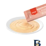 نمای جزئیات بستنی گربه ونپی مدل Creamy Treat Pack طعم ماهی تن و سالمون وزن 14 گرم بسته ۴۰ عددی پرداخت و جزئیات مواد